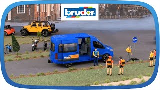 BRUDER TOYS World  Trucks Tractors Excavator Cars [upl. by Heman]