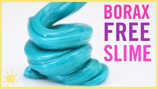 BEST Kid Friendly Slime NO Borax [upl. by Joachima]