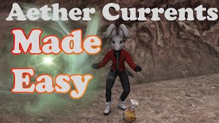 Easily Find All Aether Currents in FFXIV [upl. by Tnecillim]