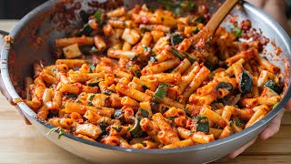 The Spicy Zucchini Pasta I Cant Stop Eating [upl. by Xymenes]