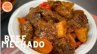 Beef Mechado Recipe  Beef Stew  Mechadong Baka  Easy to Follow Recipe [upl. by Othilia]