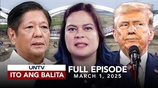 UNTV Ito Ang Balita Weekend Edition  March 1 2025 [upl. by Sibeal]