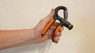 Hand Grip Exercise  How to Use Strengtheners [upl. by Atilahs]