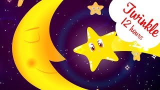 Twinkle Twinkle Little Star Lullaby for Babies to go to Sleep  Baby Lullaby songs to sleep 12 HOURS [upl. by Berlinda]