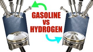 The Difference Between Gasoline And Hydrogen Engines [upl. by Rimahs644]