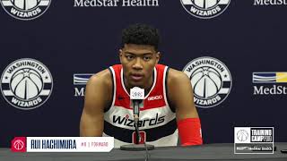 Rui Hachimura Media Day  93019 JAPANESE [upl. by Sternberg]