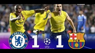 Chelsea vs Barcelona  semi final  2008 2009  UCL [upl. by Festa]