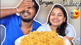 BRIYANI EATING CHALLENGE I cheated Ram 🤣 [upl. by Attenod]