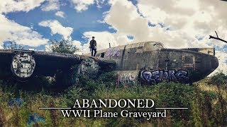 ABANDONED RAF Planes  WWII Airfield [upl. by Mloclam]