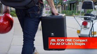 JBL EON ONE Compact Pro Audio For All of Lifes Stages [upl. by Koran48]