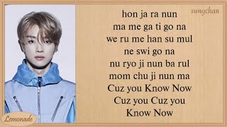 NCT U  Know Now Easy Lyrics [upl. by Sivad]