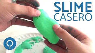 SLIME CASERO SIN BORAX muy fácil de hacer [upl. by Leboff]