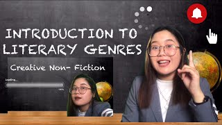 CREATIVE NONFICTION Introduction to Literary Genres  Mem GenkieRuste [upl. by Churchill]