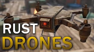 RUST DRONES  How to Use Drones in Rust Guide [upl. by Ibmab664]