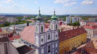 Székesfehérvár Hungary from Above 4KUHD [upl. by Amehsat]