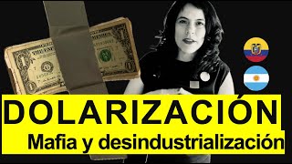 Dolarización Mafia y desindustrialización [upl. by Tonye]