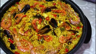 Paella de marisco [upl. by Rohpotsirhc604]