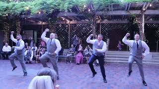 Best Groomsmen wedding dance EVER [upl. by Rabbaj48]