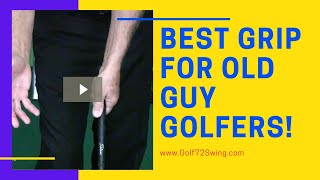 BEST GRIP FOR OLD GUY GOLFERS ⛳ [upl. by Anneyehc]