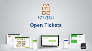 How to work with Open Tickets in Loyverse POS [upl. by Marcellina]