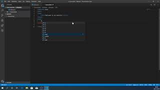 Using Visual Studio Code to make a website [upl. by Ansell161]