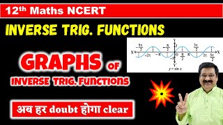 2 Graphs of Inverse Trigonometric Functions NCERT Class 12 Maths Class 12 Maths NCERT Chapter 2 [upl. by Fadas]