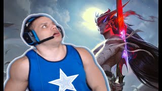 Tyler1 reacting to Yones CinematicTrailer amp Abilities 🔮 [upl. by Loftus]