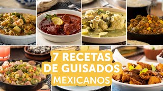 7 recetas de guisados mexicanos  Kiwilimón [upl. by Ahsenom]