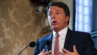 LIVE in diretta dal Senato la conferenza stampa di Matteo Renzi in merito alla crisi di governo [upl. by Ciapha]