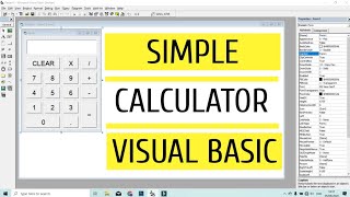 Simple Calculator in Visual Basic 60 [upl. by Zetrom468]