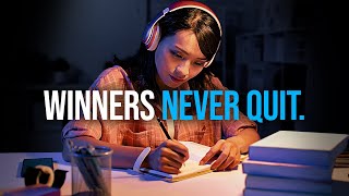 WINNERS NEVER QUIT  Best Self Discipline Motivation Compilation for Success amp Studying [upl. by Maharg49]