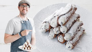 The Best Homemade Cannoli Recipe [upl. by Dodie]