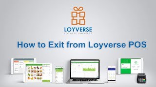 How to Exit from Loyverse POS [upl. by Champ967]