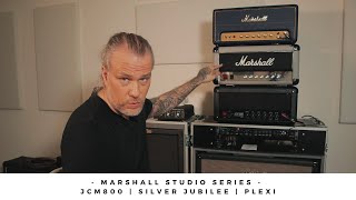 MARSHALL STUDIO SERIES  JCM800 vs SILVER JUBILEE vs PLEXI [upl. by Sixele162]