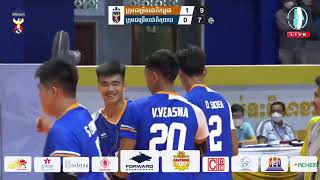 Volleyball  Cambodia vs Cuba set 2 [upl. by Einnoc189]