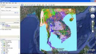 Import GIS data into Google Earth [upl. by Anairol]