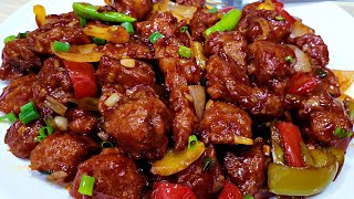 Restaurant Style Chili Chicken with Secret Tips  Dry Chicken Chilli Recipe [upl. by Adnomal]