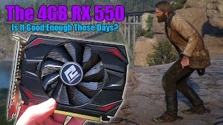 The 4GB RX 550  Can It Offer An Enjoyable Gaming Experience In 2021 [upl. by Filomena139]