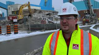 Priestly takes on a dangerous demolition at the Goderich Salt Mine [upl. by Dogs]