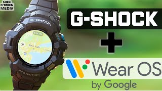 Casio GSHOCK GSWH1000 WearOS SmartWatch  TESTED [upl. by Petrick]