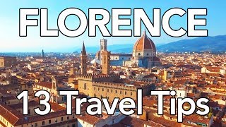 13 Tips for a FANTASTIC Trip to Florence [upl. by Spillihp]