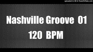 Nashville Groove 120 BPM  Drum Backing Track  Country 01 [upl. by Ainolopa316]