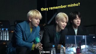 BTS Reaction to Stray Kids GDA 2019 [upl. by Shaffert]