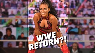 Zelina Vega RETURNING To WWE shorts [upl. by Ikkiv]