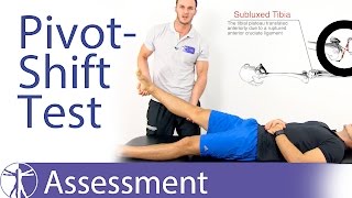 The Lateral PivotShift Test for Anterior Cruciate Ligament Rupture [upl. by Sinylg290]