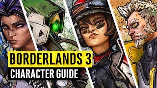 Borderlands 3  Which Vault Hunter should you choose Character Guide [upl. by Aninotna]