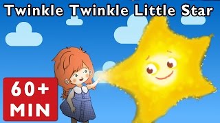 Twinkle Twinkle Little Star and More  Nursery Rhymes from Mother Goose Club [upl. by Chaffin]