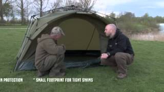 TF Gear Force 8 Speed Lite Bivvy from Fishtec [upl. by Stanwood625]