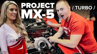 Project MX5 Fitting My Epic Turbocharger [upl. by Anoed467]