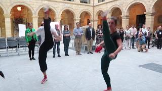 Basque Dance at Basque Museum in Bilbao [upl. by Barbra]